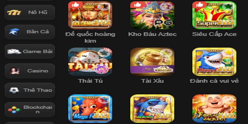 Thế giới giải trí rộng lớn với hơn 10.000 trò chơi đa dạng, hấp dẫn